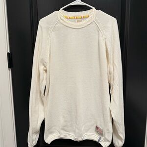 Scotch & Soda Cream Crewneck Sweater